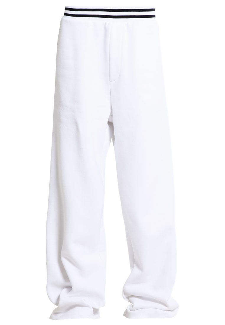 białe spodnie treningowe